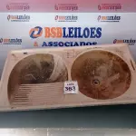 01 TANQUE COM 02 CUBAS DE 98 X 51 CM. (NO ESTADO) ATENÇÃO! FAZER A VISITAÇÃO ANTES DE ARREMATAR, NÃO SABEMOS SE FUNCIONA, LEILÃO NÃO TEM GARANTIA E NEM DEVOLUÇÃO, SUJEITO A POSSÍVEIS AVARIAS VISÍVEIS/OCULTAS E/OU AUSÊNCIA DE COMPONENTES.