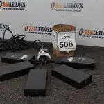LOTE 506 - 05 FONTES PARA NOTEBOOKS VOLTAGENS DIVERSAS. (NO ESTADO) ATENÇÃO! FAZER A VISITAÇÃO ANTES DE ARREMATAR, NÃO SABEMOS SE FUNCIONA, LEILÃO NÃO TEM GARANTIA E NEM DEVOLUÇÃO, SUJEITO A POSSÍVEIS AVARIAS VISÍVEIS/OCULTAS E/OU AUSÊNCIA DE COMPONENTES.