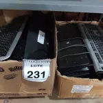 LOTE 231 - 01 LOTE COM GRANDE QUANTIDADE DE TECLADOS PARA PC MODELOS DIVERSOS. (NO ESTADO) ATENÇÃO! FAZER A VISITAÇÃO ANTES DE ARREMATAR, NÃO SABEMOS SE FUNCIONA, LEILÃO NÃO TEM GARANTIA E NEM DEVOLUÇÃO, SUJEITO A POSSÍVEIS AVARIAS VISÍVEIS/OCULTAS E/OU AUSÊNCIA DE COMPONENTES.
