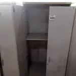 LOTE 400 - 01 ARMÁRIO ALTO COM 02 PORTAS 02 COMPARTIMENTOS. (NO ESTADO) ATENÇÃO! FAZER A VISITAÇÃO ANTES DE ARREMATAR, NÃO SABEMOS SE FUNCIONA, LEILÃO NÃO TEM GARANTIA E NEM DEVOLUÇÃO, SUJEITO A POSSÍVEIS AVARIAS VISÍVEIS/OCULTAS E/OU AUSÊNCIA DE COMPONENTES.
