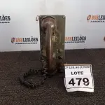 LOTE 479 - 01 TELEFONE ANTIGO. (NO ESTADO) ATENÇÃO! FAZER A VISITAÇÃO ANTES DE ARREMATAR, NÃO SABEMOS SE FUNCIONA, LEILÃO NÃO TEM GARANTIA E NEM DEVOLUÇÃO, SUJEITO A POSSÍVEIS AVARIAS VISÍVEIS/OCULTAS E/OU AUSÊNCIA DE COMPONENTES.