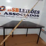 05 VARAS DE BAMBU. (NO ESTADO) ATENÇÃO! FAZER A VISITAÇÃO ANTES DE ARREMATAR, NÃO SABEMOS SE FUNCIONA, LEILÃO NÃO TEM GARANTIA E NEM DEVOLUÇÃO, SUJEITO A POSSÍVEIS AVARIAS VISÍVEIS/OCULTAS E/OU AUSÊNCIA DE COMPONENTES.