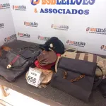 LOTE 655 - 01 LOTE COM BOLSAS E CINTOS FEMININOS VARIADOS.  (NO ESTADO) ATENÇÃO! FAZER A VISITAÇÃO ANTES DE ARREMATAR, NÃO SABEMOS SE FUNCIONA, LEILÃO NÃO TEM GARANTIA E NEM DEVOLUÇÃO, SUJEITO A POSSÍVEIS AVARIAS VISÍVEIS/OCULTAS E/OU AUSÊNCIA DE COMPONENTES.