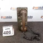 LOTE 486 - 01 TELEFONE ANTIGO. (NO ESTADO) ATENÇÃO! FAZER A VISITAÇÃO ANTES DE ARREMATAR, NÃO SABEMOS SE FUNCIONA, LEILÃO NÃO TEM GARANTIA E NEM DEVOLUÇÃO, SUJEITO A POSSÍVEIS AVARIAS VISÍVEIS/OCULTAS E/OU AUSÊNCIA DE COMPONENTES.