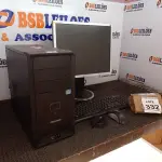 LOTE 332 - 01 CPU I5 8GB HD 500 MARCA POSITIVO E 01 MONITOR MARCA SAMSUNG COM TECLADO E MOUSE.  (NO ESTADO) ATENÇÃO! FAZER A VISITAÇÃO ANTES DE ARREMATAR, NÃO SABEMOS SE FUNCIONA, LEILÃO NÃO TEM GARANTIA E NEM DEVOLUÇÃO, SUJEITO A POSSÍVEIS AVARIAS VISÍVEIS/OCULTAS E/OU AUSÊNCIA DE COMPONENTES.