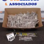 LOTE 490 - 01 LOTE COM GRANDE QUANTIDADE DE PISTÕES A GÁS. (NO ESTADO) ATENÇÃO! FAZER A VISITAÇÃO ANTES DE ARREMATAR, NÃO SABEMOS SE FUNCIONA, LEILÃO NÃO TEM GARANTIA E NEM DEVOLUÇÃO, SUJEITO A POSSÍVEIS AVARIAS VISÍVEIS/OCULTAS E/OU AUSÊNCIA DE COMPONENTES.