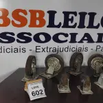 LOTE 602 - 07 RODINHAS TAMANHOS DIVERSOS.  (NO ESTADO) ATENÇÃO! FAZER A VISITAÇÃO ANTES DE ARREMATAR, NÃO SABEMOS SE FUNCIONA, LEILÃO NÃO TEM GARANTIA E NEM DEVOLUÇÃO, SUJEITO A POSSÍVEIS AVARIAS VISÍVEIS/OCULTAS E/OU AUSÊNCIA DE COMPONENTES.