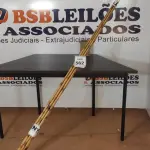 05 VARAS DE BAMBU. (NO ESTADO) ATENÇÃO! FAZER A VISITAÇÃO ANTES DE ARREMATAR, NÃO SABEMOS SE FUNCIONA, LEILÃO NÃO TEM GARANTIA E NEM DEVOLUÇÃO, SUJEITO A POSSÍVEIS AVARIAS VISÍVEIS/OCULTAS E/OU AUSÊNCIA DE COMPONENTES.