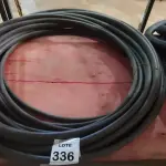 LOTE 336 - 01 ROLO DE MANGUEIRA PARA IRRIGAÇÃO. (NO ESTADO) ATENÇÃO! FAZER A VISITAÇÃO ANTES DE ARREMATAR, NÃO SABEMOS SE FUNCIONA, LEILÃO NÃO TEM GARANTIA E NEM DEVOLUÇÃO, SUJEITO A POSSÍVEIS AVARIAS VISÍVEIS/OCULTAS E/OU AUSÊNCIA DE COMPONENTES.