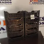 LOTE 050 - 10 CESTAS ORGANIZADORAS. (NO ESTADO) ATENÇÃO! FAZER A VISITAÇÃO ANTES DE ARREMATAR, NÃO SABEMOS SE FUNCIONA, LEILÃO NÃO TEM GARANTIA E NEM DEVOLUÇÃO, SUJEITO A POSSÍVEIS AVARIAS VISÍVEIS/OCULTAS E/OU AUSÊNCIA DE COMPONENTES.