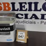LOTE 047 - 01 GALÃO DE TINTA SUVINIL DE 18L PARA INTERIORES ACABAMENTO FOSCO BRANCO. (NOVO) (NO ESTADO) ATENÇÃO! FAZER A VISITAÇÃO ANTES DE ARREMATAR, NÃO SABEMOS SE FUNCIONA. LEILÃO NÃO TEM GARANTIA E NEM DEVOLUÇÃO, SUJEITO A POSSÍVEIS AVARIAS VISÍVEIS/OCULTAS E/OU AUSÊNCIA DE COMPONENTES.