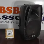 LOTE 080 - 01 CAIXA DE SOM MARCA PZ PRO ÁUDIO (NOVO). (NO ESTADO) ATENÇÃO! FAZER A VISITAÇÃO ANTES DE ARREMATAR, NÃO SABEMOS SE FUNCIONA. LEILÃO NÃO TEM GARANTIA E NEM DEVOLUÇÃO, SUJEITO A POSSÍVEIS AVARIAS VISÍVEIS/OCULTAS E/OU AUSÊNCIA DE COMPONENTES.