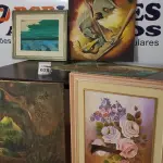 LOTE 628 - 04 QUADROS DIVERSOS.  (NO ESTADO) ATENÇÃO! FAZER A VISITAÇÃO ANTES DE ARREMATAR, NÃO SABEMOS SE FUNCIONA, LEILÃO NÃO TEM GARANTIA E NEM DEVOLUÇÃO, SUJEITO A POSSÍVEIS AVARIAS VISÍVEIS/OCULTAS E/OU AUSÊNCIA DE COMPONENTES.
