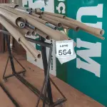 LOTE 564 - 01 EXPOSITORA DE FERRO PARA CANOS COM VÁRIOS TUBOS DE MEDIDAS DIVERSAS. (NO ESTADO) ATENÇÃO! FAZER A VISITAÇÃO ANTES DE ARREMATAR, NÃO SABEMOS SE FUNCIONA, LEILÃO NÃO TEM GARANTIA E NEM DEVOLUÇÃO, SUJEITO A POSSÍVEIS AVARIAS VISÍVEIS/OCULTAS E/OU AUSÊNCIA DE COMPONENTES.