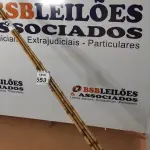 05 VARAS DE BAMBU. (NO ESTADO) ATENÇÃO! FAZER A VISITAÇÃO ANTES DE ARREMATAR, NÃO SABEMOS SE FUNCIONA, LEILÃO NÃO TEM GARANTIA E NEM DEVOLUÇÃO, SUJEITO A POSSÍVEIS AVARIAS VISÍVEIS/OCULTAS E/OU AUSÊNCIA DE COMPONENTES.