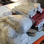 LOTE 338 - 01 BOLSA DO IFOOD SEM A CAIXA, CARTUCHOS PARA FILTRO E CAIXAS DE PAPELÃO DESMONTADAS. (NO ESTADO) ATENÇÃO! FAZER A VISITAÇÃO ANTES DE ARREMATAR, NÃO SABEMOS SE FUNCIONA. LEILÃO NÃO TEM GARANTIA E NEM DEVOLUÇÃO, SUJEITO A POSSÍVEIS AVARIAS VISÍVEIS/OCULTAS E/OU AUSÊNCIA DE COMPONENTES.