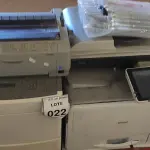 LOTE 022 - 01 IMPRESSORA MULTIFUNCIONAL MARCA RICOH, 01 IMPRESSORA MULTIFUNCIONAL MARCA LEXMARK, 01 IMPRESSORA MATRICIAL MARA EPSON E 01 TONNER. (NO ESTADO) ATENÇÃO! FAZER A VISITAÇÃO ANTES DE ARREMATAR, NÃO SABEMOS SE FUNCIONA, LEILÃO NÃO TEM GARANTIA E NEM DEVOLUÇÃO, SUJEITO A POSSÍVEIS AVARIAS VISÍVEIS/OCULTAS E/OU AUSÊNCIA DE COMPONENTES.