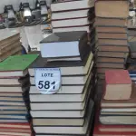 LOTE 581 - 01 LOTE COM GRANDE QUANTIDADE DE ENCICLOPÉDIAS, DICIONÁRIO E LIVROS DIDÁTICOS.  (NO ESTADO) ATENÇÃO! FAZER A VISITAÇÃO ANTES DE ARREMATAR, NÃO SABEMOS SE FUNCIONA, LEILÃO NÃO TEM GARANTIA E NEM DEVOLUÇÃO, SUJEITO A POSSÍVEIS AVARIAS VISÍVEIS/OCULTAS E/OU AUSÊNCIA DE COMPONENTES.