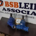 LOTE 317 - 02 VÁLVULAS GLOBO. (NO ESTADO) ATENÇÃO! FAZER A VISITAÇÃO ANTES DE ARREMATAR, NÃO SABEMOS SE FUNCIONA, LEILÃO NÃO TEM GARANTIA E NEM DEVOLUÇÃO, SUJEITO A POSSÍVEIS AVARIAS VISÍVEIS/OCULTAS E/OU AUSÊNCIA DE COMPONENTES.