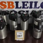 LOTE 097 - 08 GARRAFAS TÉRMICAS EM INOX. (NO ESTADO) ATENÇÃO! FAZER A VISITAÇÃO ANTES DE ARREMATAR, NÃO SABEMOS SE FUNCIONA, LEILÃO NÃO TEM GARANTIA E NEM DEVOLUÇÃO, SUJEITO A POSSÍVEIS AVARIAS VISÍVEIS/OCULTAS E/OU AUSÊNCIA DE COMPONENTES.