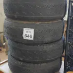 LOTE 640 - 04 PNEUS PARA CAMINHONETE 225/65 ARO 17 USADOS.  (NO ESTADO) ATENÇÃO! FAZER A VISITAÇÃO ANTES DE ARREMATAR, NÃO SABEMOS SE FUNCIONA, LEILÃO NÃO TEM GARANTIA E NEM DEVOLUÇÃO, SUJEITO A POSSÍVEIS AVARIAS VISÍVEIS/OCULTAS E/OU AUSÊNCIA DE COMPONENTES.