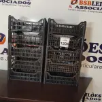 LOTE 120 - 10 CESTAS ORGANIZADORAS. (NO ESTADO) ATENÇÃO! FAZER A VISITAÇÃO ANTES DE ARREMATAR, NÃO SABEMOS SE FUNCIONA, LEILÃO NÃO TEM GARANTIA E NEM DEVOLUÇÃO, SUJEITO A POSSÍVEIS AVARIAS VISÍVEIS/OCULTAS E/OU AUSÊNCIA DE COMPONENTES.