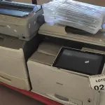 LOTE 022 - 01 IMPRESSORA MULTIFUNCIONAL MARCA RICOH, 01 IMPRESSORA MULTIFUNCIONAL MARCA LEXMARK, 01 IMPRESSORA MATRICIAL MARA EPSON E 01 TONNER. (NO ESTADO) ATENÇÃO! FAZER A VISITAÇÃO ANTES DE ARREMATAR, NÃO SABEMOS SE FUNCIONA, LEILÃO NÃO TEM GARANTIA E NEM DEVOLUÇÃO, SUJEITO A POSSÍVEIS AVARIAS VISÍVEIS/OCULTAS E/OU AUSÊNCIA DE COMPONENTES.
