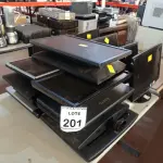 LOTE 201 - 15 NOTEBOOKS DE MARCAS E MODELOS DIVERSOS. (NO ESTADO) ATENÇÃO! FAZER A VISITAÇÃO ANTES DE ARREMATAR, NÃO SABEMOS SE FUNCIONA, LEILÃO NÃO TEM GARANTIA E NEM DEVOLUÇÃO, SUJEITO A POSSÍVEIS AVARIAS VISÍVEIS/OCULTAS E/OU AUSÊNCIA DE COMPONENTES.