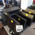 LOTE 201 - 15 NOTEBOOKS DE MARCAS E MODELOS DIVERSOS. (NO ESTADO) ATENÇÃO! FAZER A VISITAÇÃO ANTES DE ARREMATAR, NÃO SABEMOS SE FUNCIONA, LEILÃO NÃO TEM GARANTIA E NEM DEVOLUÇÃO, SUJEITO A POSSÍVEIS AVARIAS VISÍVEIS/OCULTAS E/OU AUSÊNCIA DE COMPONENTES.