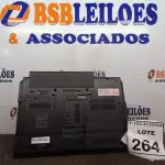 LOTE 264 - 01 NOTEBOOK MARCA HP. (NO ESTADO) ATENÇÃO! FAZER A VISITAÇÃO ANTES DE ARREMATAR, NÃO SABEMOS SE FUNCIONA, LEILÃO NÃO TEM GARANTIA E NEM DEVOLUÇÃO, SUJEITO A POSSÍVEIS AVARIAS VISÍVEIS/OCULTAS E/OU AUSÊNCIA DE COMPONENTES.