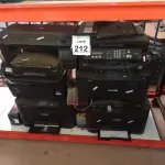 LOTE 212 - 06 IMPRESSORAS DE MARCAS E MODELOS DIVERSOS. (NO ESTADO) ATENÇÃO! FAZER A VISITAÇÃO ANTES DE ARREMATAR, NÃO SABEMOS SE FUNCIONA, LEILÃO NÃO TEM GARANTIA E NEM DEVOLUÇÃO, SUJEITO A POSSÍVEIS AVARIAS VISÍVEIS/OCULTAS E/OU AUSÊNCIA DE COMPONENTES.