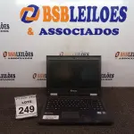 LOTE 249 - 01 NOTEBOOK MARCA ITAUTEC. (NO ESTADO) ATENÇÃO! FAZER A VISITAÇÃO ANTES DE ARREMATAR, NÃO SABEMOS SE FUNCIONA, LEILÃO NÃO TEM GARANTIA E NEM DEVOLUÇÃO, SUJEITO A POSSÍVEIS AVARIAS VISÍVEIS/OCULTAS E/OU AUSÊNCIA DE COMPONENTES.