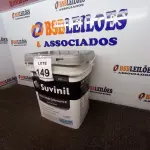 LOTE 149 - 01 GALÃO DE TINTA SUVINIL DE 18L PARA INTERIORES ACABAMENTO FOSCO BRANCO. (NOVO) (NO ESTADO) ATENÇÃO! FAZER A VISITAÇÃO ANTES DE ARREMATAR, NÃO SABEMOS SE FUNCIONA. LEILÃO NÃO TEM GARANTIA E NEM DEVOLUÇÃO, SUJEITO A POSSÍVEIS AVARIAS VISÍVEIS/OCULTAS E/OU AUSÊNCIA DE COMPONENTES.