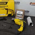 LOTE 380 - FURADEIRA DE IMPACTO 220V 500W ACESSÓRIOS RÉGUA DE POSICIONAMENTO CHAVE E ALÇA . (NO ESTADO) ATENÇÃO! FAZER A VISITAÇÃO ANTES DE ARREMATAR, NÃO SABEMOS SE FUNCIONA, LEILÃO NÃO TEM GARANTIA E NEM DEVOLUÇÃO, SUJEITO A POSSÍVEIS AVARIAS VISÍVEIS/OCULTAS E/OU AUSÊNCIA DE COMPONENTES.