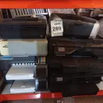 LOTE 289 - 06 IMPRESSORAS DE MARCAS E MODELOS DIVERSOS. (NO ESTADO) ATENÇÃO! FAZER A VISITAÇÃO ANTES DE ARREMATAR, NÃO SABEMOS SE FUNCIONA, LEILÃO NÃO TEM GARANTIA E NEM DEVOLUÇÃO, SUJEITO A POSSÍVEIS AVARIAS VISÍVEIS/OCULTAS E/OU AUSÊNCIA DE COMPONENTES.