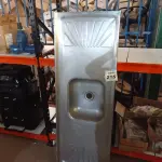 LOTE 215 - 01 PIA EM INOX 1,50CM X 0,53CM COM TORNEIRA. (NO ESTADO) ATENÇÃO! FAZER A VISITAÇÃO ANTES DE ARREMATAR, NÃO SABEMOS SE FUNCIONA. LEILÃO NÃO TEM GARANTIA E NEM DEVOLUÇÃO, SUJEITO A POSSÍVEIS AVARIAS VISÍVEIS/OCULTAS E/OU AUSÊNCIA DE COMPONENTES.