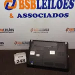 LOTE 248 - 01 NOTEBOOK MARCA LENOVO. (NO ESTADO) ATENÇÃO! FAZER A VISITAÇÃO ANTES DE ARREMATAR, NÃO SABEMOS SE FUNCIONA, LEILÃO NÃO TEM GARANTIA E NEM DEVOLUÇÃO, SUJEITO A POSSÍVEIS AVARIAS VISÍVEIS/OCULTAS E/OU AUSÊNCIA DE COMPONENTES.