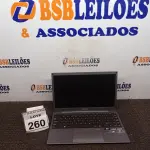 LOTE 260 - 01 NOTEBOOK MARCA POSITIVO. (NO ESTADO) ATENÇÃO! FAZER A VISITAÇÃO ANTES DE ARREMATAR, NÃO SABEMOS SE FUNCIONA, LEILÃO NÃO TEM GARANTIA E NEM DEVOLUÇÃO, SUJEITO A POSSÍVEIS AVARIAS VISÍVEIS/OCULTAS E/OU AUSÊNCIA DE COMPONENTES.
