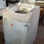 LOTE 206 - 01 MÁQUINA DE LAVAR ROUPAS BRASTEMP 8KG 127VOLTS. (NO ESTADO) ATENÇÃO! FAZER A VISITAÇÃO ANTES DE ARREMATAR, NÃO SABEMOS SE FUNCIONA. LEILÃO NÃO TEM GARANTIA E NEM DEVOLUÇÃO, SUJEITO A POSSÍVEIS AVARIAS VISÍVEIS/OCULTAS E/OU AUSÊNCIA DE COMPONENTES.