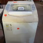 LOTE 206 - 01 MÁQUINA DE LAVAR ROUPAS BRASTEMP 8KG 127VOLTS. (NO ESTADO) ATENÇÃO! FAZER A VISITAÇÃO ANTES DE ARREMATAR, NÃO SABEMOS SE FUNCIONA. LEILÃO NÃO TEM GARANTIA E NEM DEVOLUÇÃO, SUJEITO A POSSÍVEIS AVARIAS VISÍVEIS/OCULTAS E/OU AUSÊNCIA DE COMPONENTES.