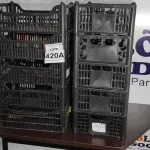 LOTE 420 - 10 CESTAS ORGANIZADORAS. (NO ESTADO) ATENÇÃO! FAZER A VISITAÇÃO ANTES DE ARREMATAR, NÃO SABEMOS SE FUNCIONA, LEILÃO NÃO TEM GARANTIA E NEM DEVOLUÇÃO, SUJEITO A POSSÍVEIS AVARIAS VISÍVEIS/OCULTAS E/OU AUSÊNCIA DE COMPONENTES.