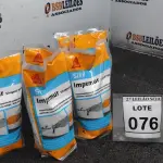 LOTE 076 - 05 IMPERMEABILIZANTES PARA TRATAMENTO DE PAREDE COM 1L MARCA SIKA. (NO ESTADO) ATENÇÃO! FAZER A VISITAÇÃO ANTES DE ARREMATAR, NÃO SABEMOS SE FUNCIONA. LEILÃO NÃO TEM GARANTIA E NEM DEVOLUÇÃO, SUJEITO A POSSÍVEIS AVARIAS VISÍVEIS/OCULTAS E/OU AUSÊNCIA DE COMPONENTES.