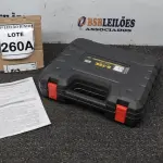 PARAFUSADEIRA   BTEK 12V COM MALETA E ACESSÓRIOS. (NO ESTADO) ATENÇÃO! FAZER A VISITAÇÃO ANTES DE ARREMATAR, NÃO SABEMOS SE FUNCIONA, LEILÃO NÃO TEM GARANTIA E NEM DEVOLUÇÃO, SUJEITO A POSSÍVEIS AVARIAS VISÍVEIS/OCULTAS E/OU AUSÊNCIA DE COMPONENTES. 