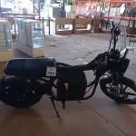 LOTE 250 - 01 MOTO ELÉTRICA CONSTRUIDA (SUCATA). (MOTO SEM DOCUMENTO)(OFFROAD) (NO ESTADO) ATENÇÃO! FAZER A VISITAÇÃO ANTES DE ARREMATAR, NÃO SABEMOS SE FUNCIONA, LEILÃO NÃO TEM GARANTIA E NEM DEVOLUÇÃO, SUJEITO A POSSÍVEIS AVARIAS VISÍVEIS/OCULTAS E/OU AUSÊNCIA DE COMPONENTES.