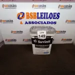 LOTE 149 - 01 GALÃO DE TINTA SUVINIL DE 18L PARA INTERIORES ACABAMENTO FOSCO BRANCO. (NOVO) (NO ESTADO) ATENÇÃO! FAZER A VISITAÇÃO ANTES DE ARREMATAR, NÃO SABEMOS SE FUNCIONA. LEILÃO NÃO TEM GARANTIA E NEM DEVOLUÇÃO, SUJEITO A POSSÍVEIS AVARIAS VISÍVEIS/OCULTAS E/OU AUSÊNCIA DE COMPONENTES.