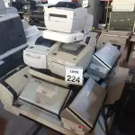 LOTE 224 - 01 LOTE COM GRANDE QUANTIDADE DE SCANNER E 03 IMPRESSORAS DE ETIQUETA. (NO ESTADO) ATENÇÃO! FAZER A VISITAÇÃO ANTES DE ARREMATAR, NÃO SABEMOS SE FUNCIONA, LEILÃO NÃO TEM GARANTIA E NEM DEVOLUÇÃO, SUJEITO A POSSÍVEIS AVARIAS VISÍVEIS/OCULTAS E/OU AUSÊNCIA DE COMPONENTES.