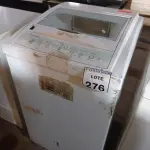 LOTE 347 - 01 MÁQUINA DE LAVAR ROUPAS BRASTEMP 5KG 220V. (NO ESTADO) ATENÇÃO! FAZER A VISITAÇÃO ANTES DE ARREMATAR, NÃO SABEMOS SE FUNCIONA. LEILÃO NÃO TEM GARANTIA E NEM DEVOLUÇÃO, SUJEITO A POSSÍVEIS AVARIAS VISÍVEIS/OCULTAS E/OU AUSÊNCIA DE COMPONENTES.
