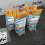 LOTE 064 - 05 IMPERMEABILIZANTES PARA TRATAMENTO DE PAREDE COM 1L MARCA SIKA. (NO ESTADO) ATENÇÃO! FAZER A VISITAÇÃO ANTES DE ARREMATAR, NÃO SABEMOS SE FUNCIONA. LEILÃO NÃO TEM GARANTIA E NEM DEVOLUÇÃO, SUJEITO A POSSÍVEIS AVARIAS VISÍVEIS/OCULTAS E/OU AUSÊNCIA DE COMPONENTES.