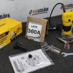 LOTE 360 - TUPIA MANUAL LAMINADORA 220V 600W.  (NO ESTADO) ATENÇÃO! FAZER A VISITAÇÃO ANTES DE ARREMATAR, NÃO SABEMOS SE FUNCIONA, LEILÃO NÃO TEM GARANTIA E NEM DEVOLUÇÃO, SUJEITO A POSSÍVEIS AVARIAS VISÍVEIS/OCULTAS E/OU AUSÊNCIA DE COMPONENTES.