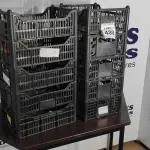 LOTE 432 - 10 CESTAS ORGANIZADORAS. (NO ESTADO) ATENÇÃO! FAZER A VISITAÇÃO ANTES DE ARREMATAR, NÃO SABEMOS SE FUNCIONA, LEILÃO NÃO TEM GARANTIA E NEM DEVOLUÇÃO, SUJEITO A POSSÍVEIS AVARIAS VISÍVEIS/OCULTAS E/OU AUSÊNCIA DE COMPONENTES.